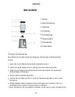 Preview for 24 page of Duronic BL1200 Instructions Manual