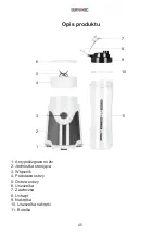 Предварительный просмотр 45 страницы Duronic BL505 Manual