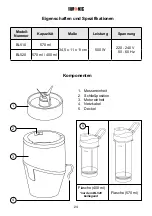 Preview for 24 page of Duronic BL510 Manual