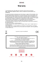 Preview for 26 page of Duronic BPM400 Instructions Manual