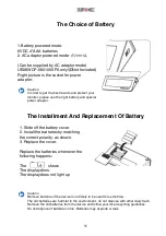 Предварительный просмотр 11 страницы Duronic BPM450 Instructions Manual