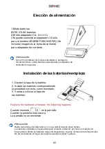 Предварительный просмотр 83 страницы Duronic BPM450 Instructions Manual