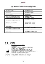 Предварительный просмотр 144 страницы Duronic BPM450 Instructions Manual