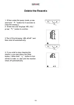 Preview for 18 page of Duronic BPM490 Manual