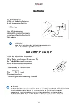 Preview for 67 page of Duronic BPM490 Manual