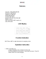 Preview for 6 page of Duronic BS601 Instructions For Use Manual