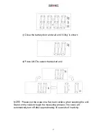 Preview for 7 page of Duronic BS601 Instructions For Use Manual