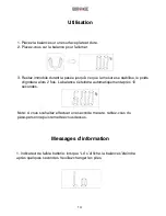 Preview for 14 page of Duronic BS601 Instructions For Use Manual