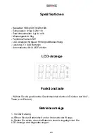 Preview for 20 page of Duronic BS601 Instructions For Use Manual