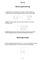 Preview for 22 page of Duronic BS601 Instructions For Use Manual