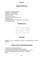 Preview for 28 page of Duronic BS601 Instructions For Use Manual