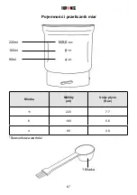 Предварительный просмотр 67 страницы Duronic CG421 Manual