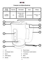 Preview for 6 page of Duronic EK30 Manual