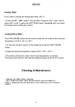 Preview for 8 page of Duronic EK42 Manual