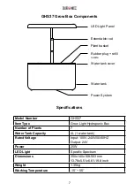 Предварительный просмотр 7 страницы Duronic GHS37 Manual