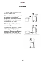 Предварительный просмотр 25 страницы Duronic HV051 Manual