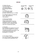 Предварительный просмотр 42 страницы Duronic HV051 Manual