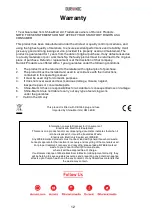 Предварительный просмотр 12 страницы Duronic ICM120 Instructions Manual