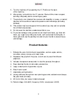 Preview for 9 page of Duronic JE2 Instruction Manual