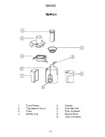 Предварительный просмотр 18 страницы Duronic JE5 Instruction Manual