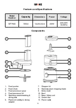 Preview for 6 page of Duronic MFP400 Manual