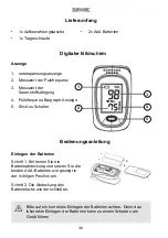 Preview for 36 page of Duronic OX01R Manual