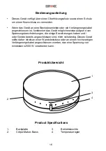 Preview for 16 page of Duronic PM131 Operating Manual