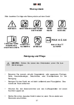 Предварительный просмотр 27 страницы Duronic PS657 Manual