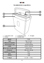 Предварительный просмотр 42 страницы Duronic PS657 Manual