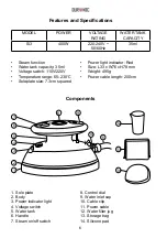 Preview for 6 page of Duronic Si3 Instructions Before Use