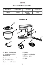 Предварительный просмотр 58 страницы Duronic SM104 Manual