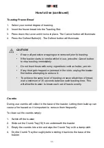 Preview for 11 page of Duronic TB10 Instructions Manual