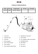 Preview for 4 page of Duronic VC7020 Manual