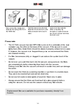 Preview for 11 page of Duronic VC7020 Manual