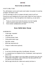 Preview for 10 page of Duronic WM52 Manual