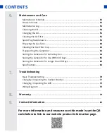 Preview for 4 page of DuroStar DUROMAX DUAL FUEL XP8500EH User Manual