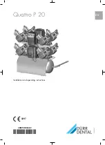 Durr Dental 4852-54 Installation And Operating Instructions Manual предпросмотр