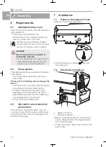 Preview for 14 page of Durr Dental 6024100001 Installation And Operating Instructions Manual