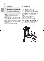 Preview for 18 page of Durr Dental Duo Tandem Installation And Operating Instructions Manual