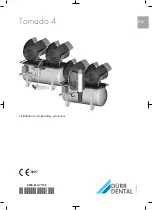 Preview for 1 page of Durr Dental Tornado 4 Installation And Operating Instructions Manual