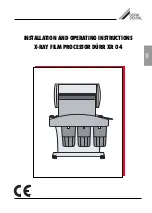 Durr Dental XR 04 Installation And Operating Instructions Manual предпросмотр