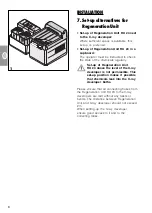 Preview for 8 page of Durr Dental XR 24 Installation And Operating Instructions Manual