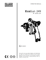 Durr EcoGun 249 Operation Manual предпросмотр