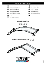 Предварительный просмотр 2 страницы Dusar BV/B Assembly Instructions Manual