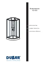 Dusar KD-RD4 Assembly Instructions Manual preview