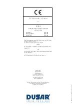 Preview for 16 page of Dusar KD-RD4 Assembly Instructions Manual