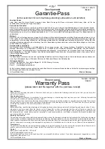 DuschMaster 1001600 Manual preview