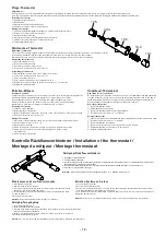 Preview for 12 page of DuschMaster D969260 Manual