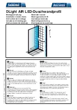 Предварительный просмотр 1 страницы Duscholux DLight AIR LED Installation Instructions Manual