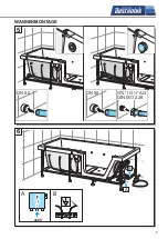 Предварительный просмотр 9 страницы Duscholux ShowerLux Step-in Sparkling + Music Installation Instructions Manual